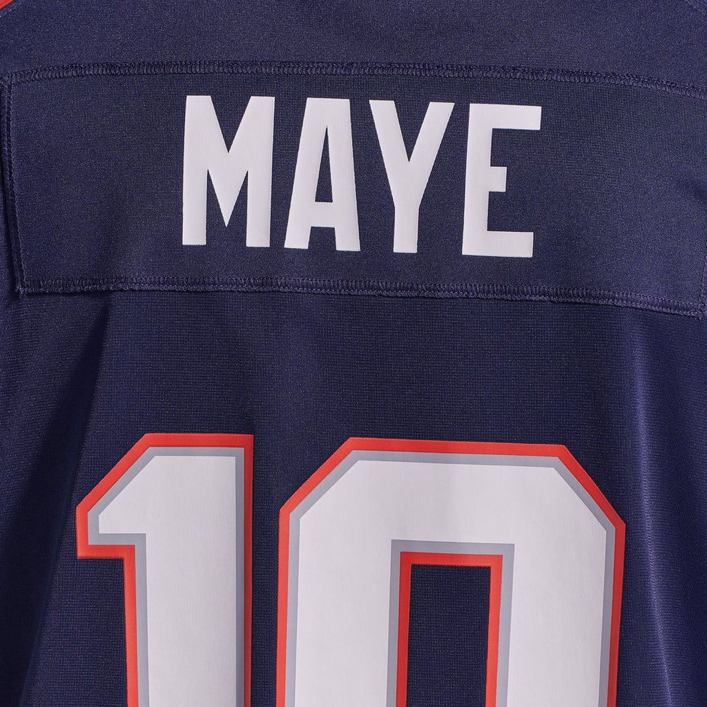 Drake Maye New England Patriots Player Game Jersey - Navy