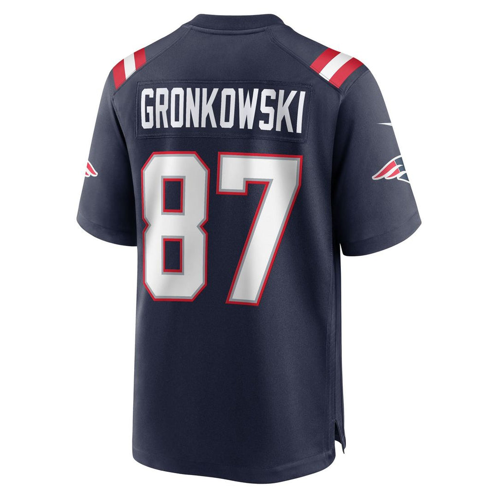 Rob Gronkowski New England Patriots Alternate Retired Player Game Jersey - Red