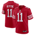 Brandon Aiyuk San Francisco 49ers Game Player Jersey - Scarlet