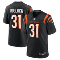 Kentrel Bullock Cincinnati Bengals Team Game Jersey - Black