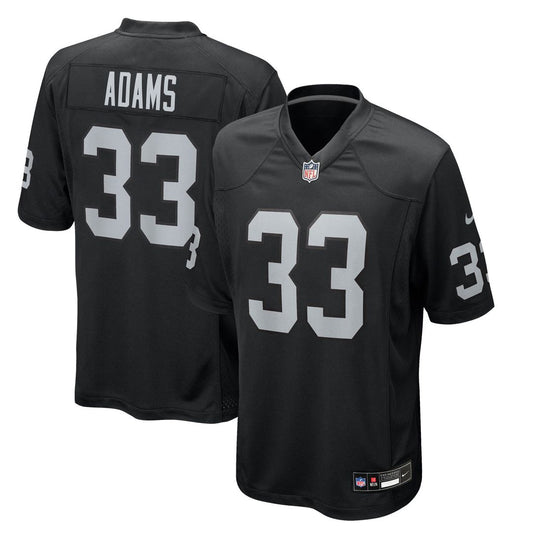 Jamal Adams Las Vegas Raiders Team Game Jersey - Black