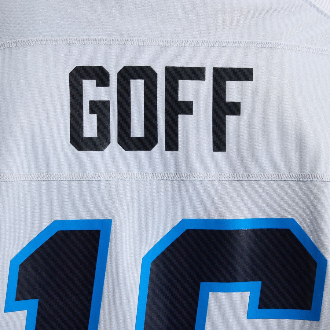 Jared Goff Detroit Lions 2026 Rivalries Collection Game Jersey - Silver