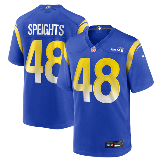 Omar Speights Los Angeles Rams Game Jersey - Royal