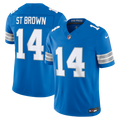 Amon - Ra St. Brown Detroit Lions Team Vapor F.U.S.E. Stitched Limited Jersey - Blue