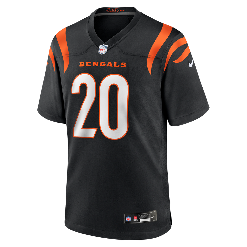 Lemar Parrish Cincinnati Bengals Team Retired Game Jersey - Black