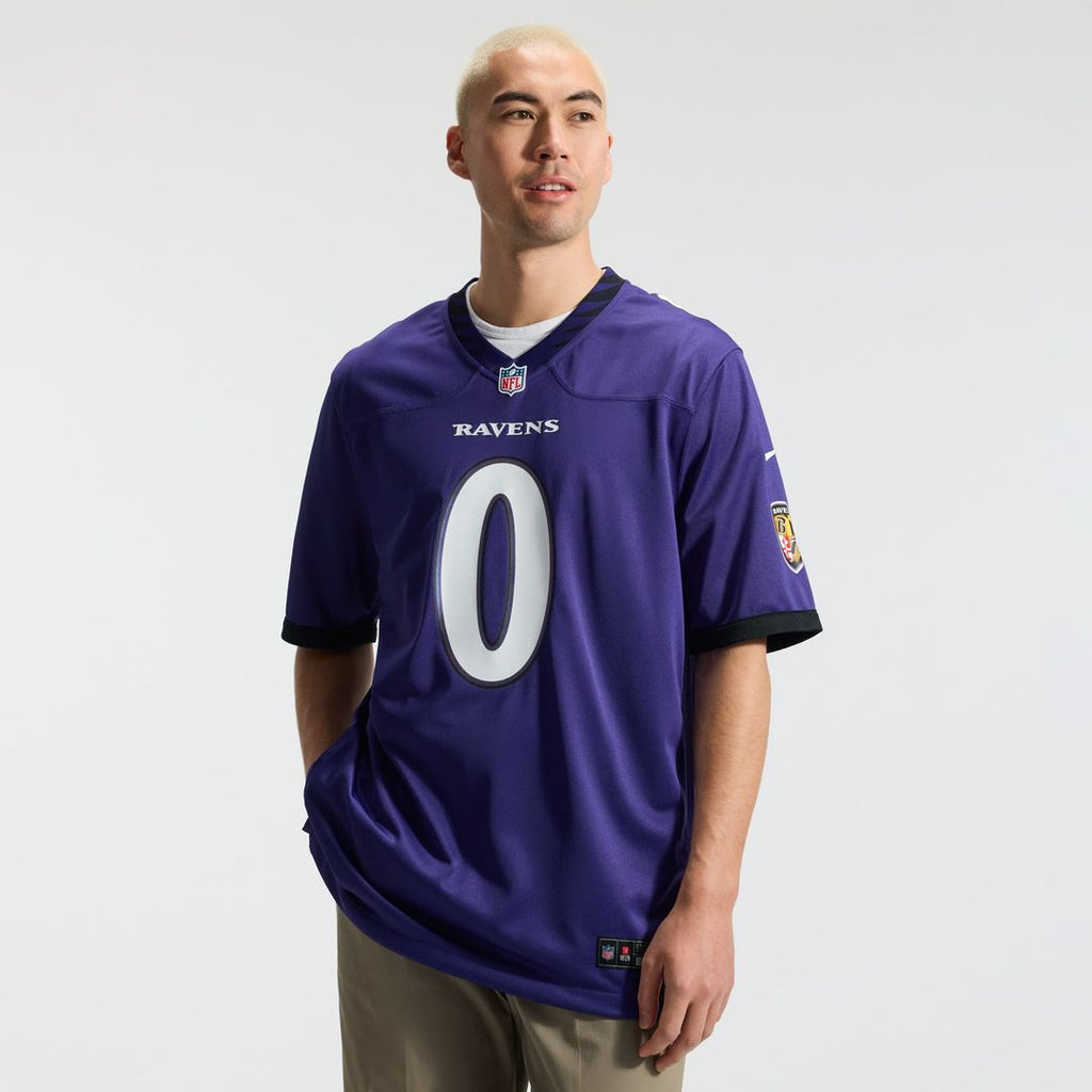 Roquan Smith Baltimore Ravens Team Game Jersey - Purple