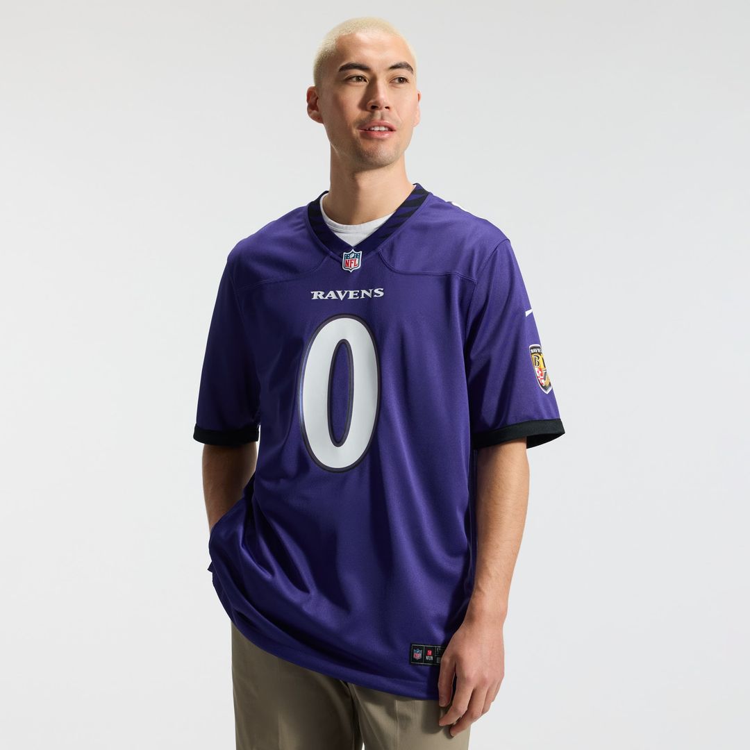 Roquan Smith Baltimore Ravens Team Game Jersey - Purple