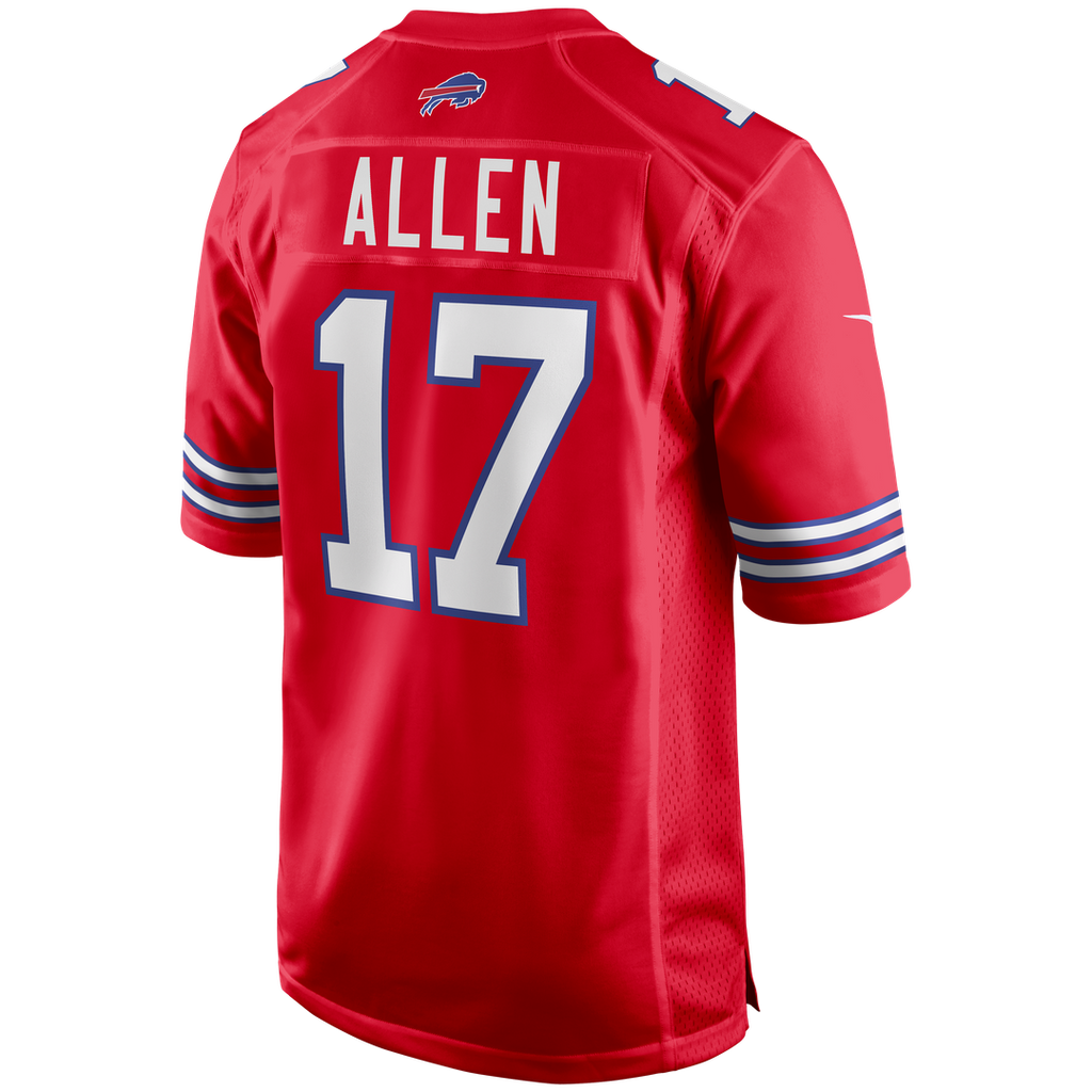 Josh Allen Buffalo Bills Team Game Player Jersey - Royal
