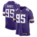 Caleb Banks Minnesota Vikings Team Game Jersey - Purple