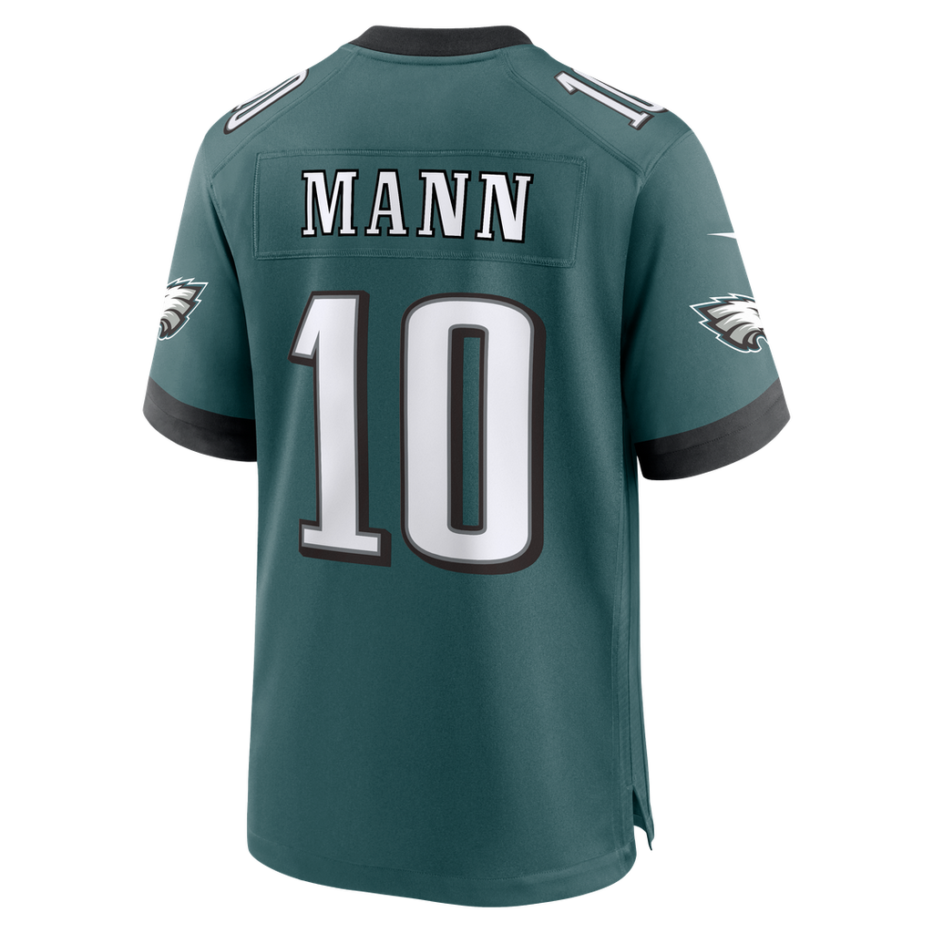 Braden Mann Philadelphia Eagles Team Game Jersey - Midnight Green