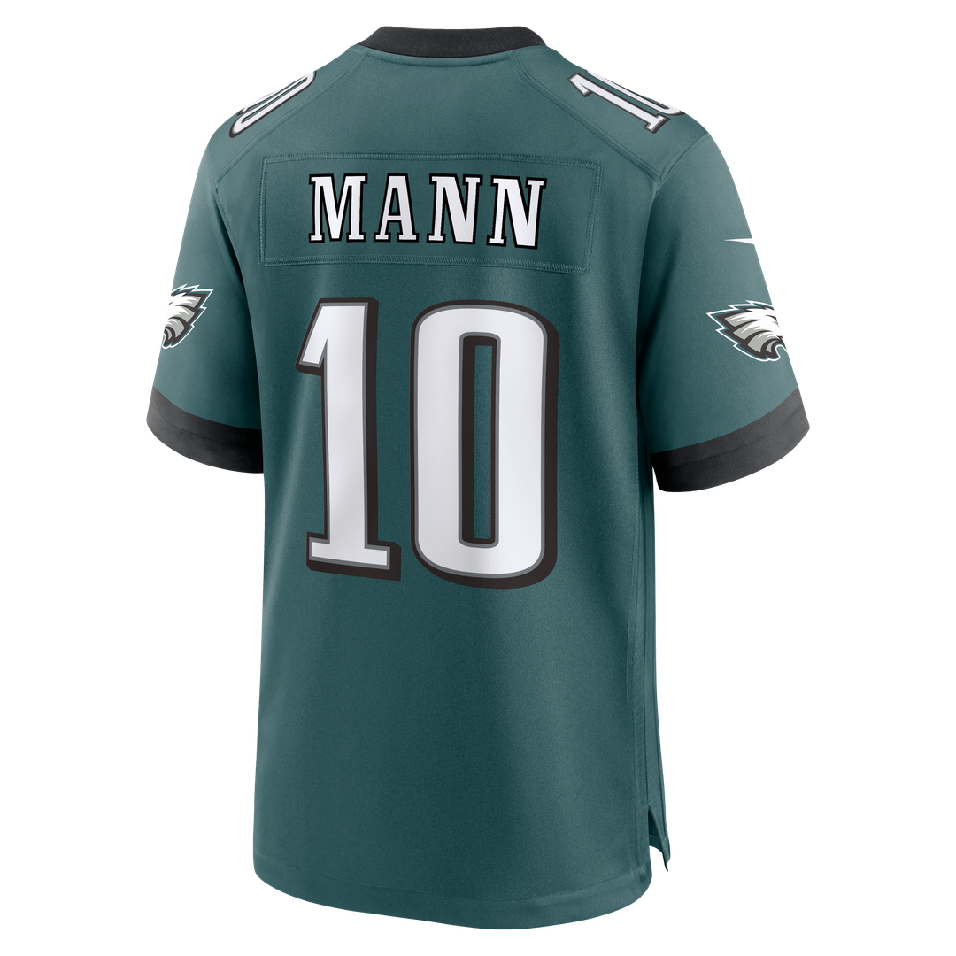 Braden Mann Philadelphia Eagles Team Game Jersey - Midnight Green
