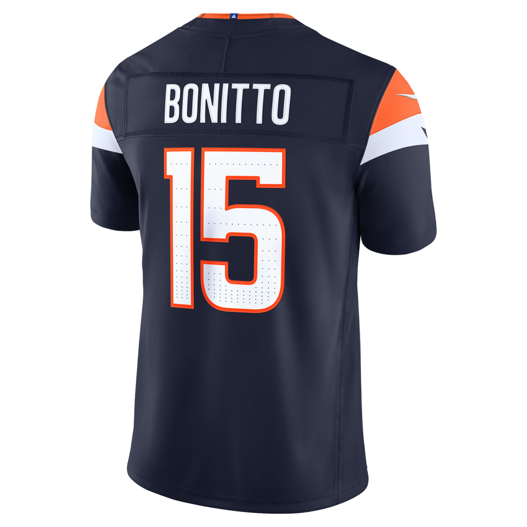 Nik Bonitto Denver Broncos Alternate Mile High Collection 1977 Throwback Vapor F.U.S.E. Stitched Limited Jersey - Orange