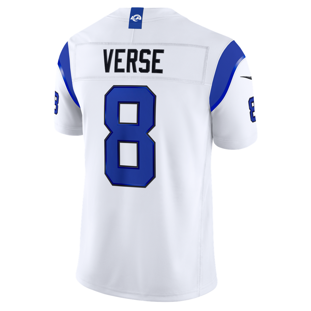 Jared Verse Los Angeles Rams Alternate Fearsome White Vapor F.U.S.E. Stitched Limited Jersey - White
