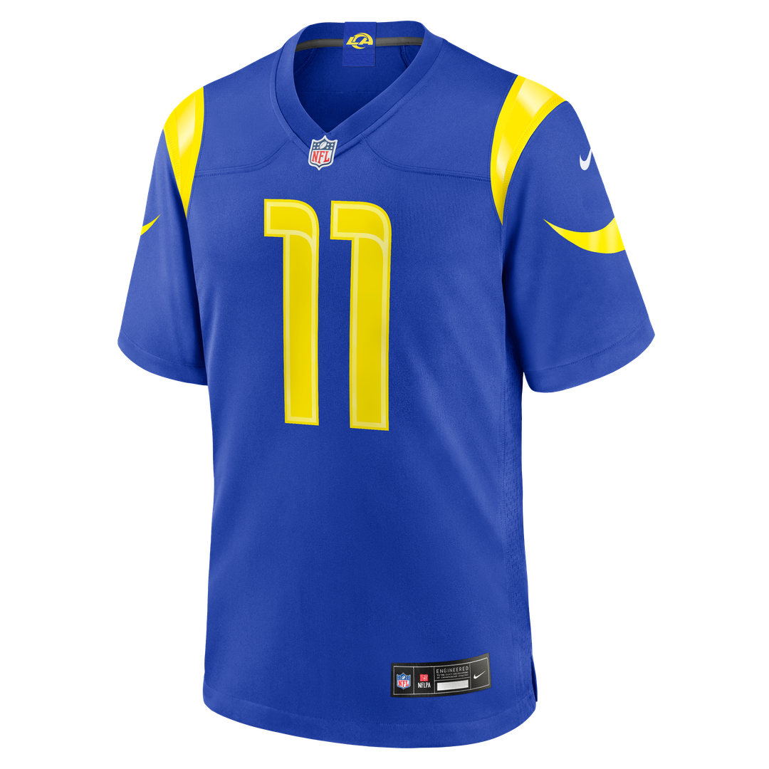 Alex Bachman Los Angeles Rams Team Game Jersey - Royal