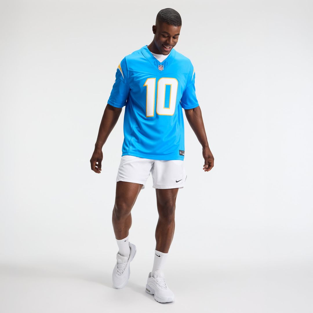 Justin Herbert Los Angeles Chargers Team Vapor F.U.S.E. Stitched Limited Jersey - Powder Blue