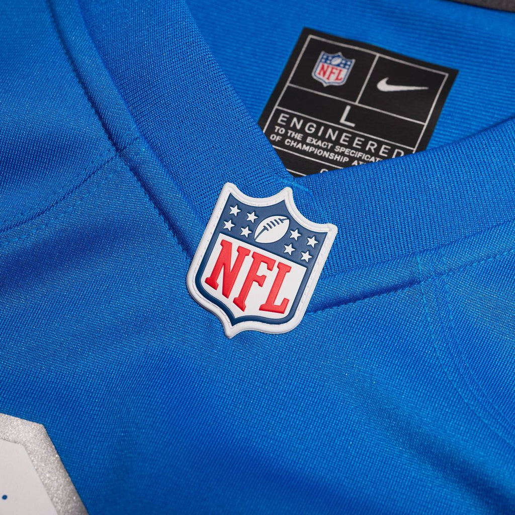 Jake Bates Detroit Lions Team Game Jersey - Blue