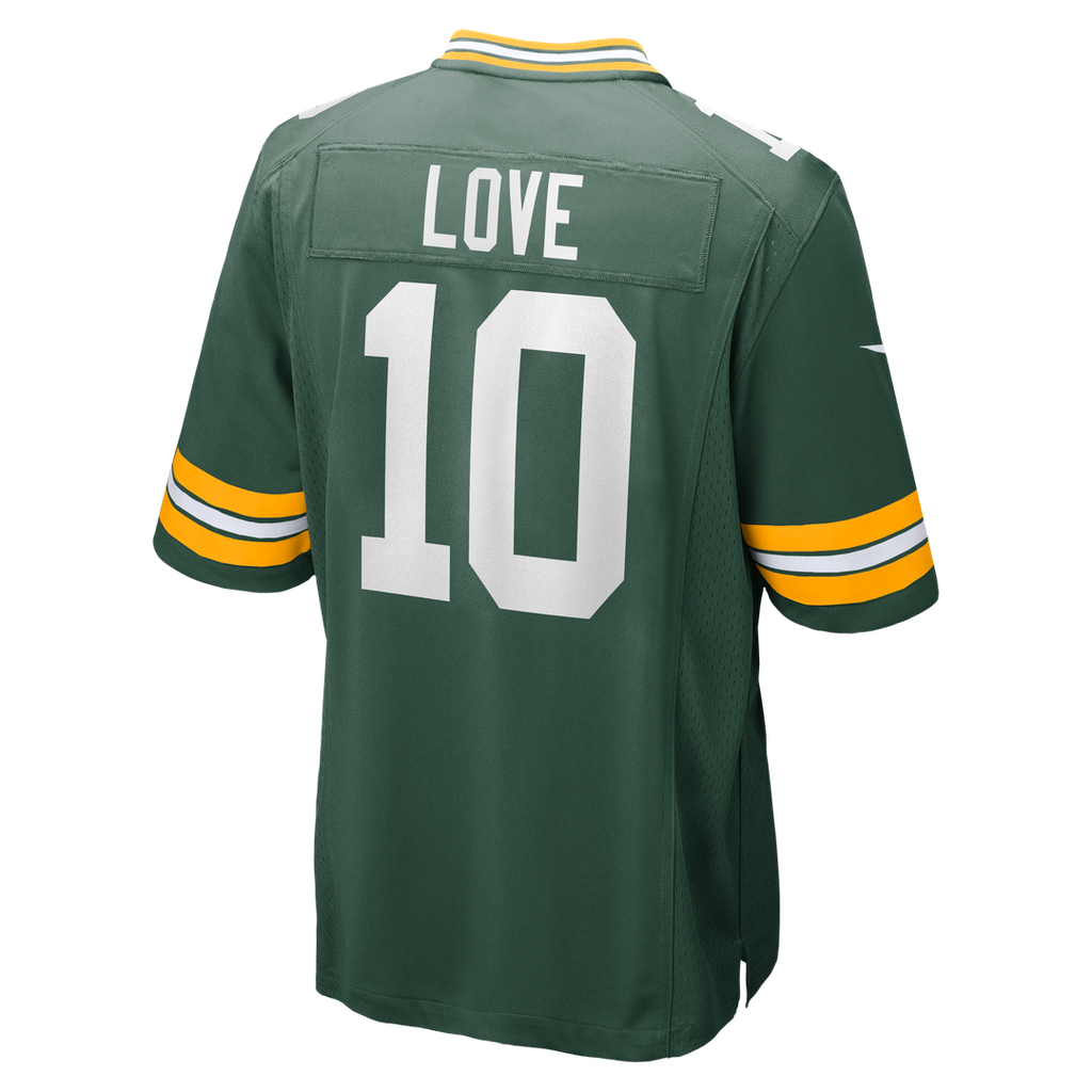 Jordan Love Green Bay Packers Player Game Jersey - Green