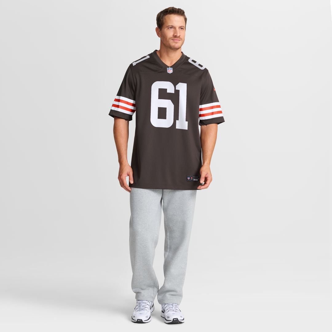 Chris Williams Cleveland Browns Team Game Jersey - Brown