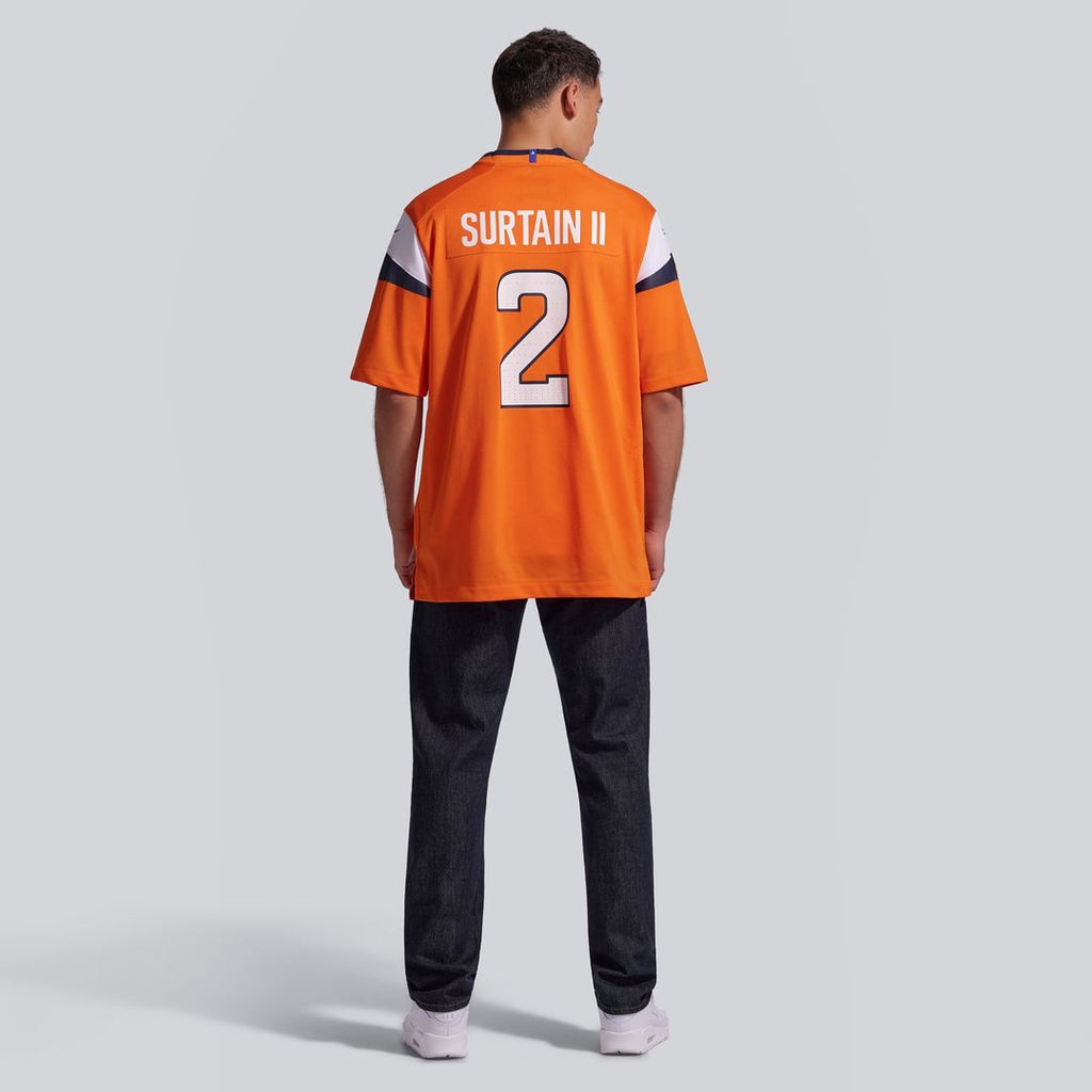 Patrick Surtain II Denver Broncos Alternate Game Jersey - Navy