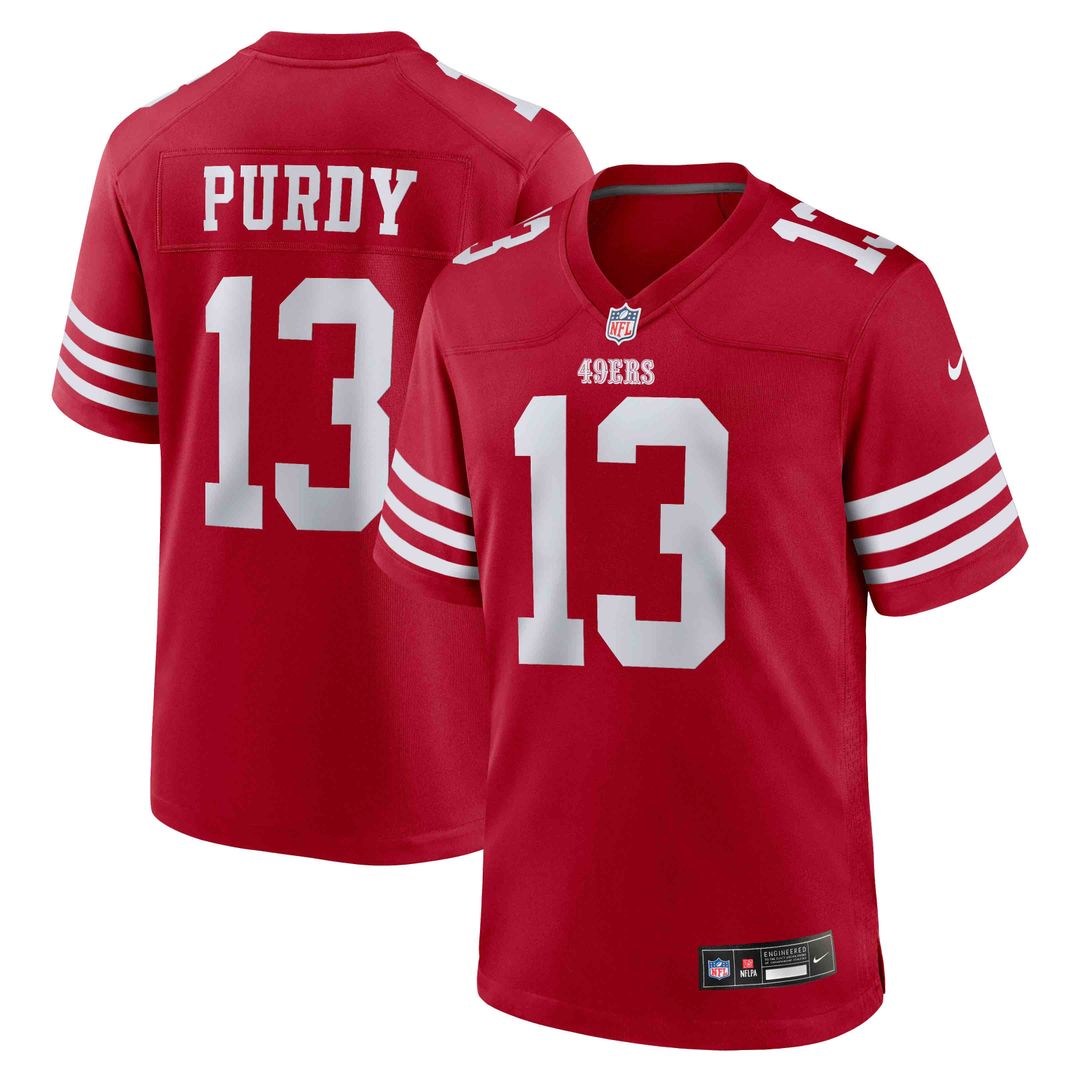 Brock Purdy San Francisco 49ers Game Player Jersey - White