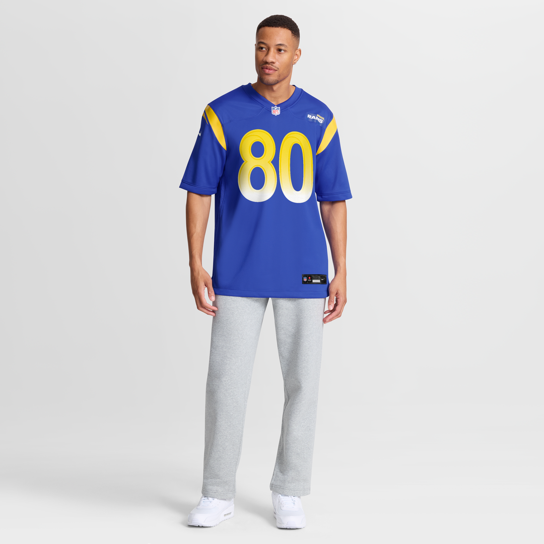 Isaac Bruce Los Angeles Rams Game Retired Player Jersey - Royal