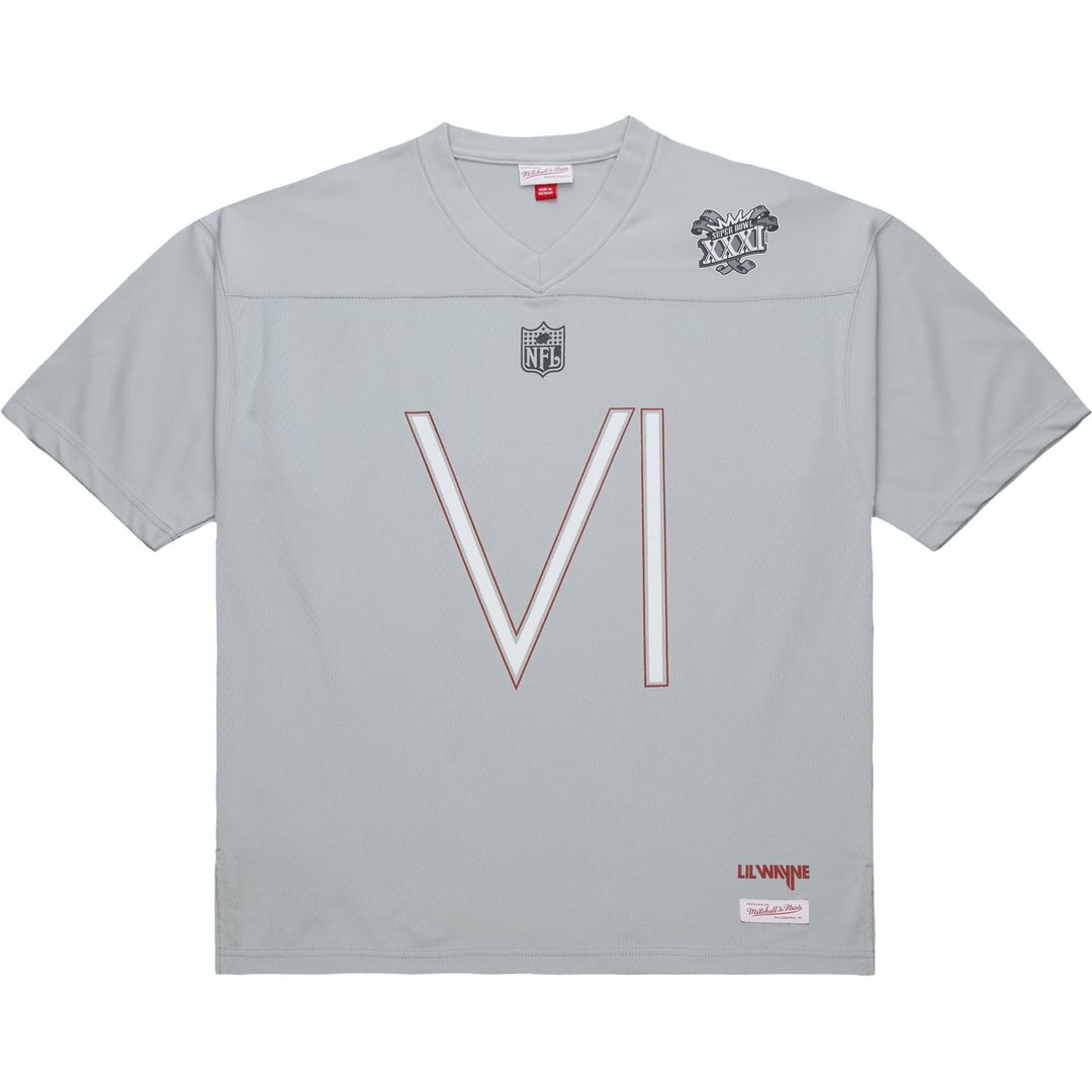 x NFL x Lil Wayne Super Bowl XXXI Tha Carter VI Fashion Jersey - Gray