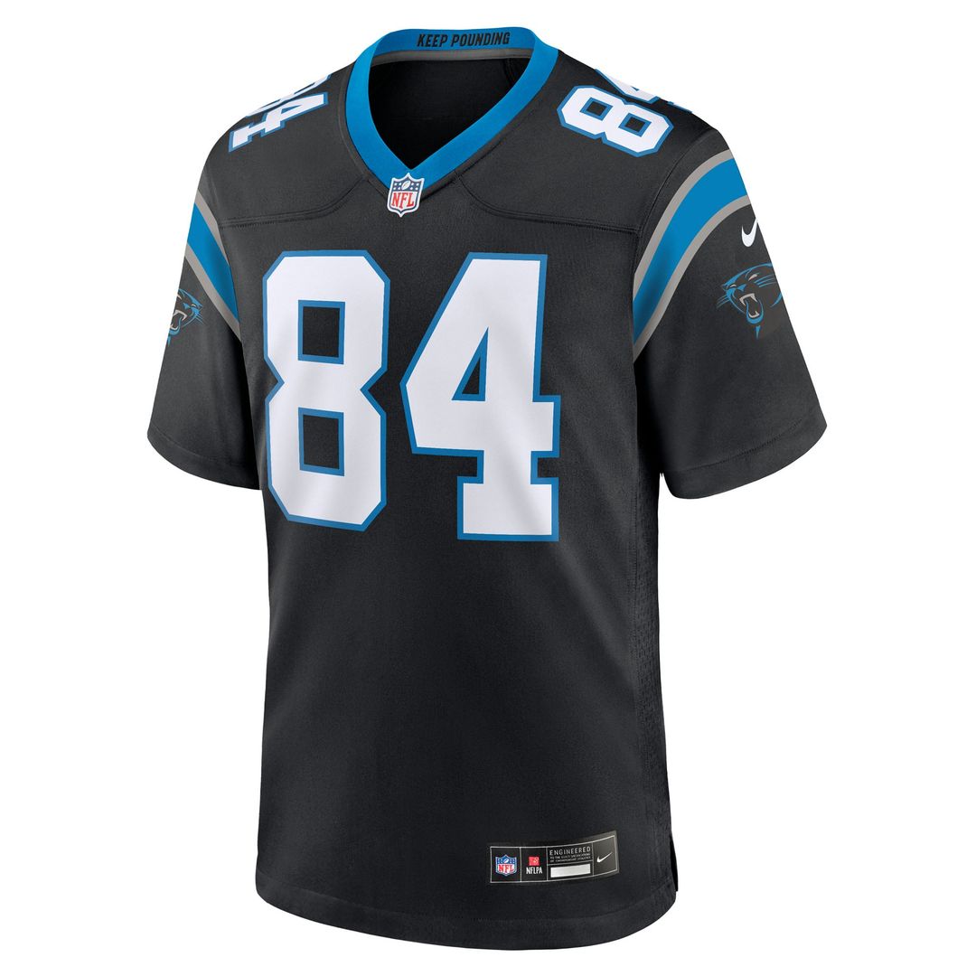 Mitchell Evans Carolina Panthers Team Game Jersey - Black