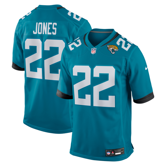Jarrian Jones Jacksonville Jaguars Team Game Jersey - Teal