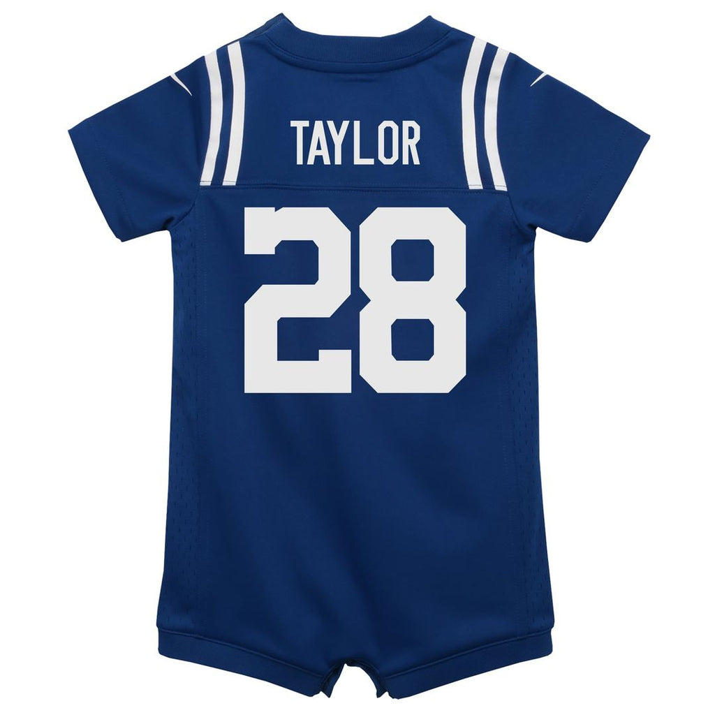 Jonathan Taylor Indianapolis Colts Newborn Romper Game Jersey - Royal
