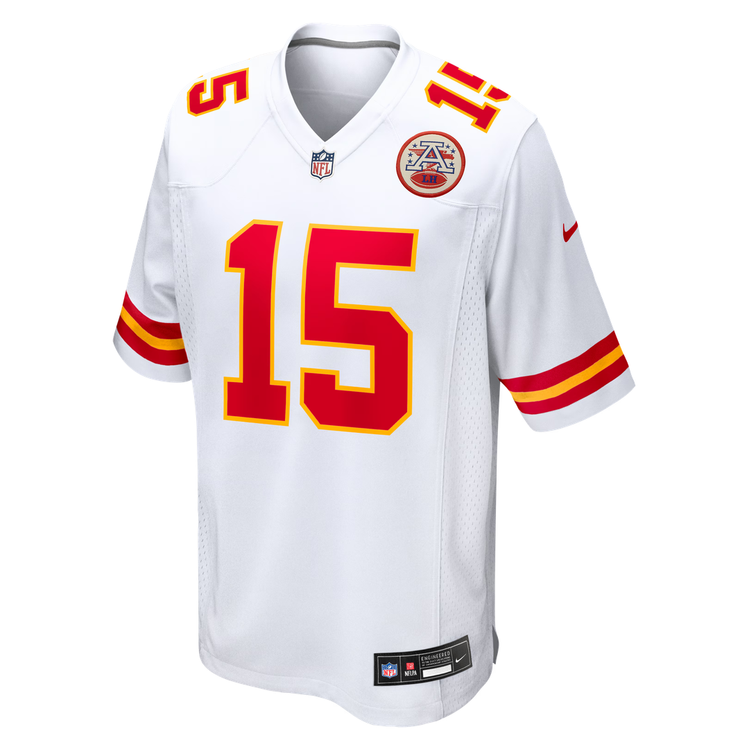 Patrick Mahomes Kansas City Chiefs Game Jersey - White
