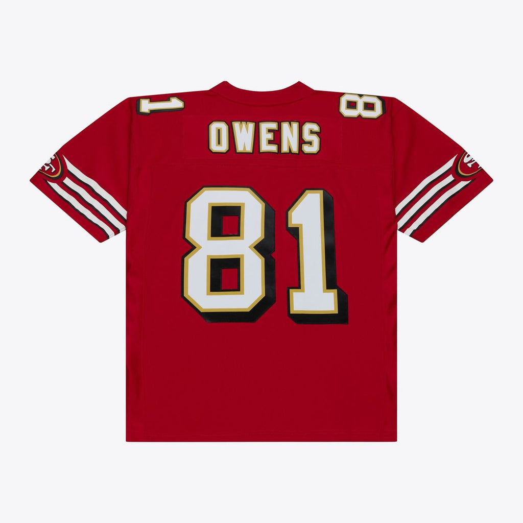 Terrell Owens San Francisco 49ers 1996 Legacy Replica Player Jersey - Red