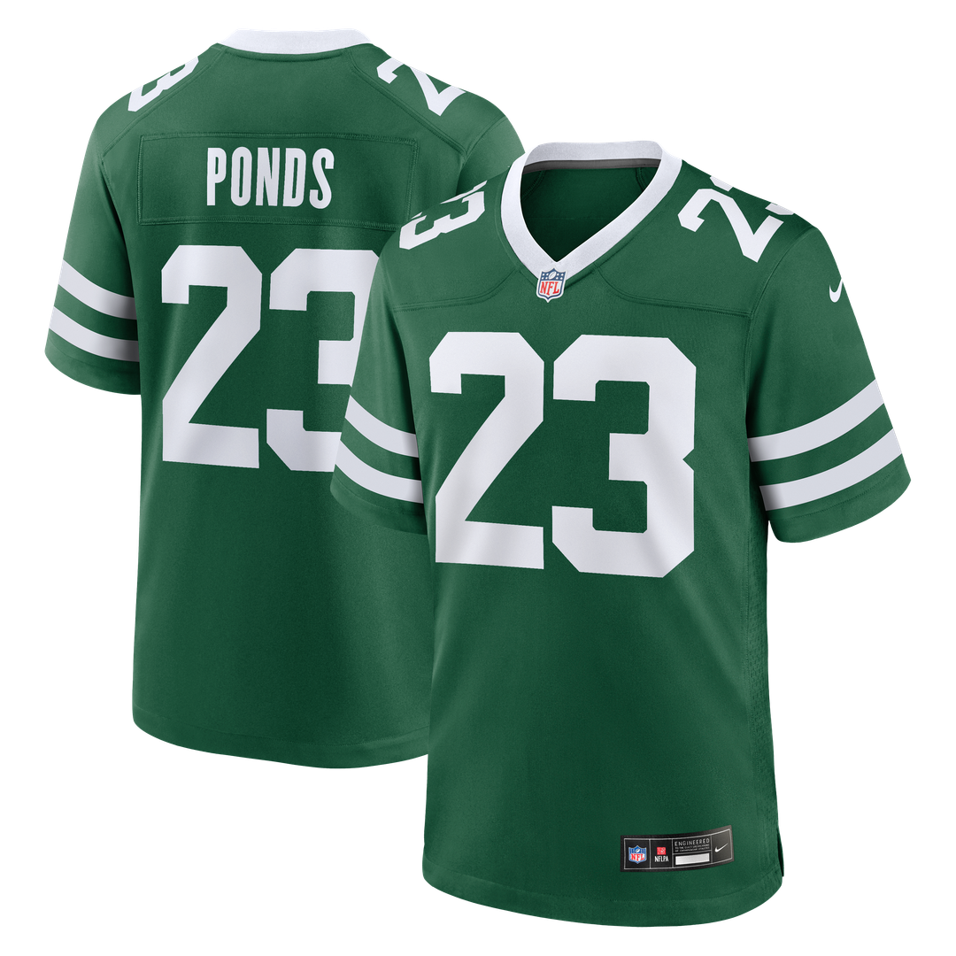 D'Angelo Ponds New York Jets Game Jersey - Legacy Green