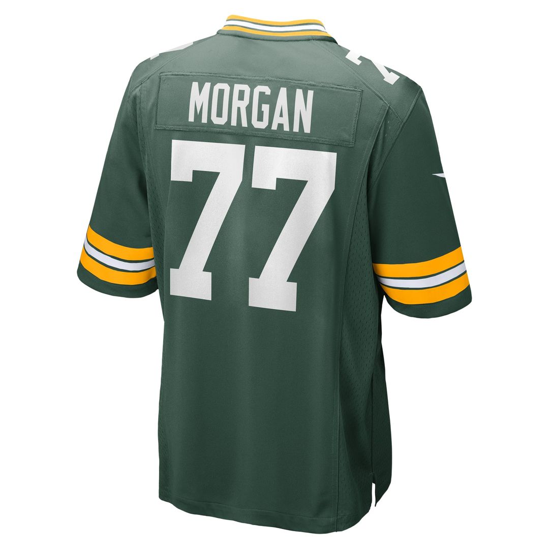 Jordan Morgan Green Bay Packers Player Game Jersey - Green