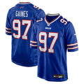 Greg Gaines Buffalo Bills Team Game Jersey - Royal
