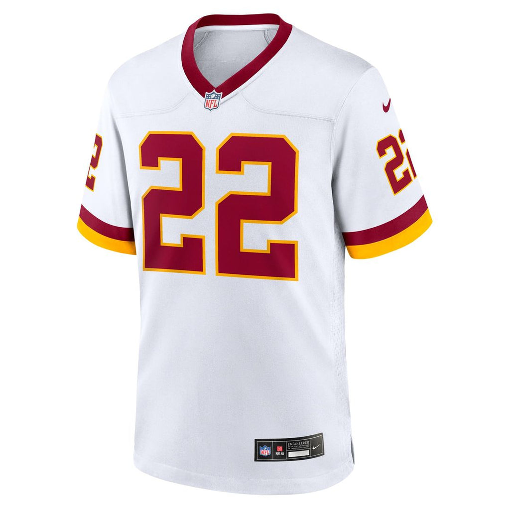 Jacory Croskey - Merritt Washington Commanders Game Super Bowl Era Jersey - White