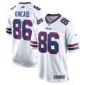 Dalton Kincaid Buffalo Bills Game Jersey - White