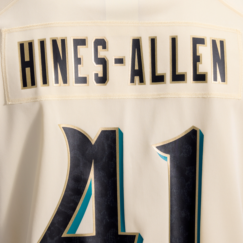 Josh Hines - Allen Jacksonville Jaguars 2026 Rivalries Collection Game Jersey - Natural