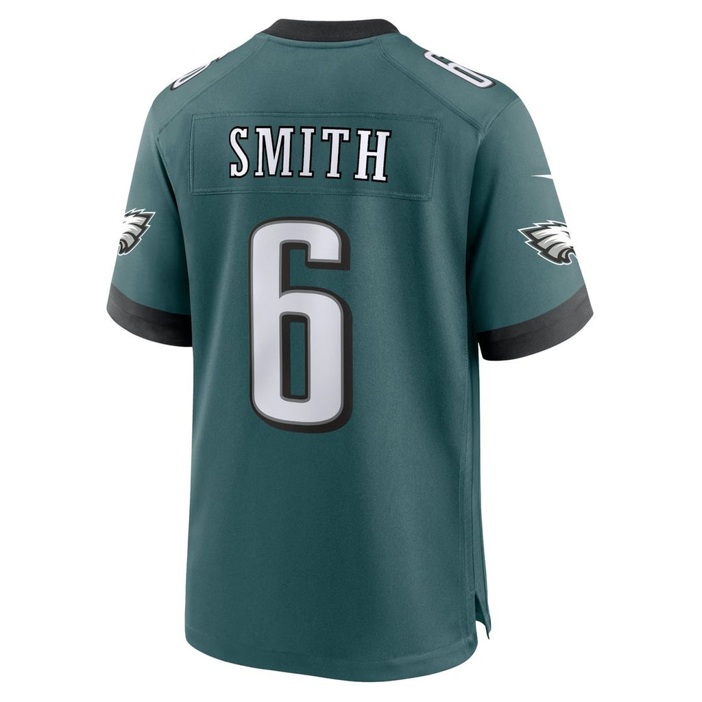 DeVonta Smith Philadelphia Eagles Player Game Jersey - Midnight Green