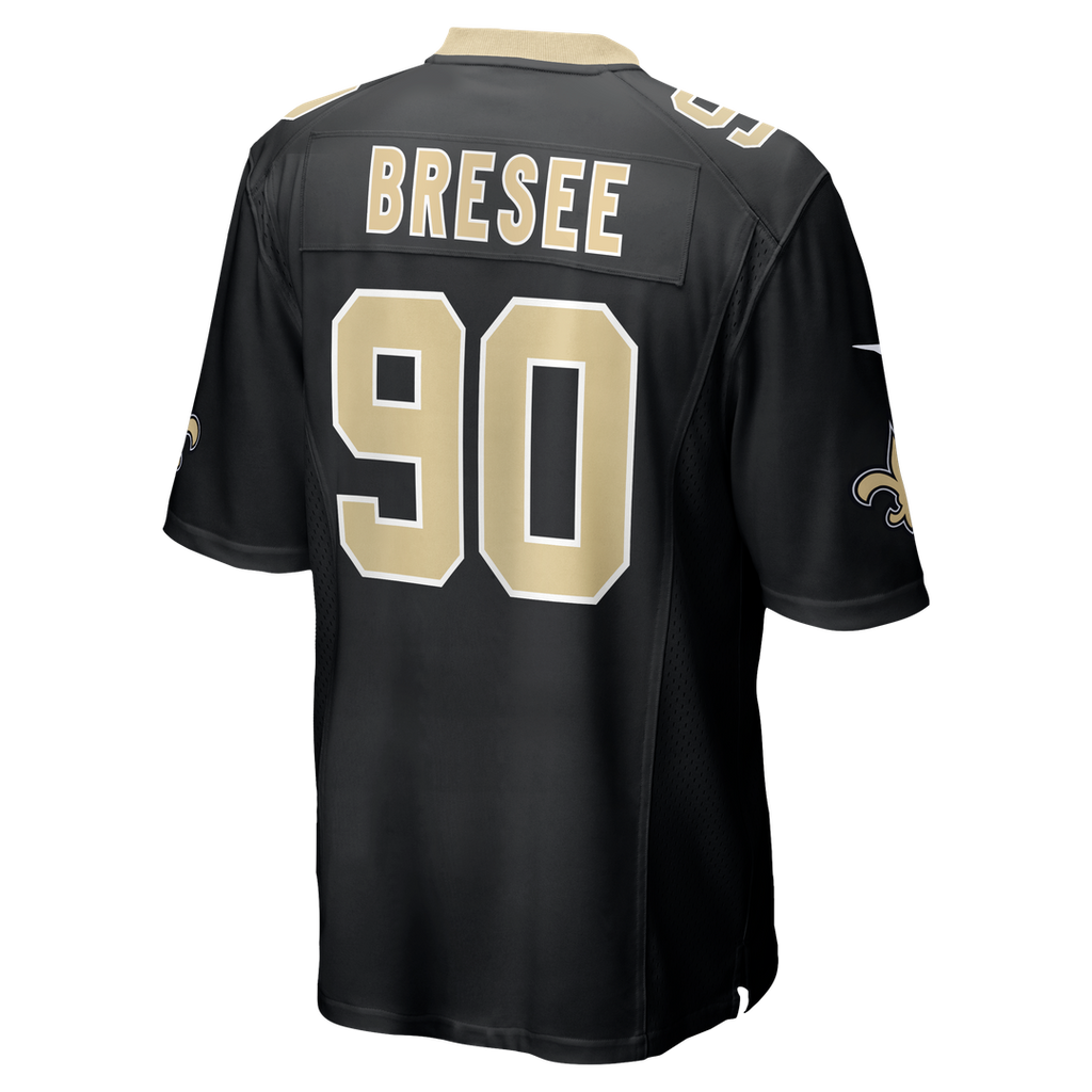 Bryan Bresee New Orleans Saints Game Jersey - Black