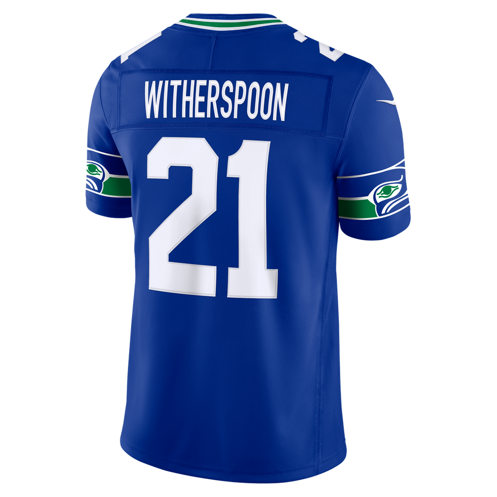 Devon Witherspoon Seattle Seahawks Alternate Vapor F.U.S.E. Stitched Limited Jersey - Royal