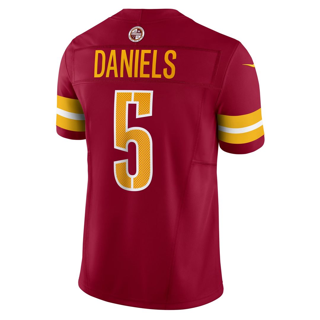 Jayden Daniels Washington Commanders Vapor F.U.S.E. Limited Super Bowl Era Jersey - White
