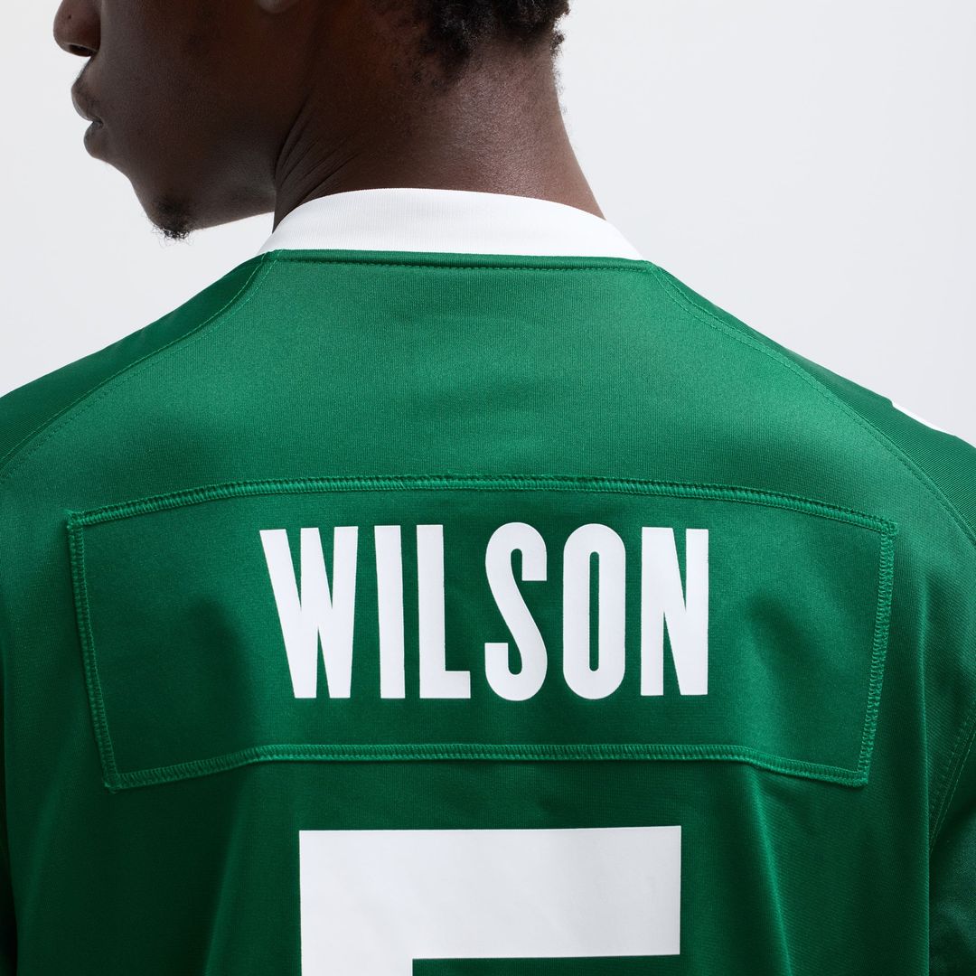 Garrett Wilson New York Jets Game Jersey - Legacy White