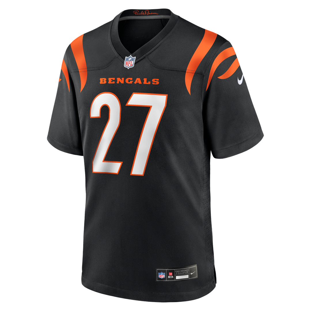 Jordan Battle Cincinnati Bengals Team Game Jersey - Black