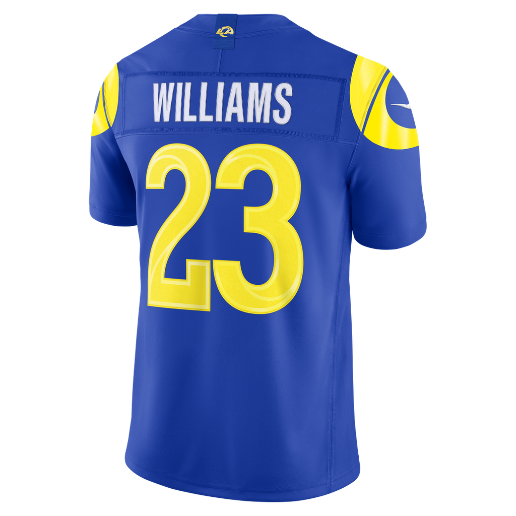 Kyren Williams Los Angeles Rams Vapor F.U.S.E. Stitched Limited Jersey - White