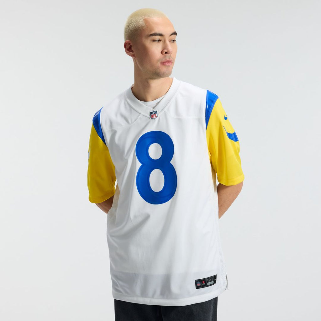 Jared Verse Los Angeles Rams White Game Player Jersey - White