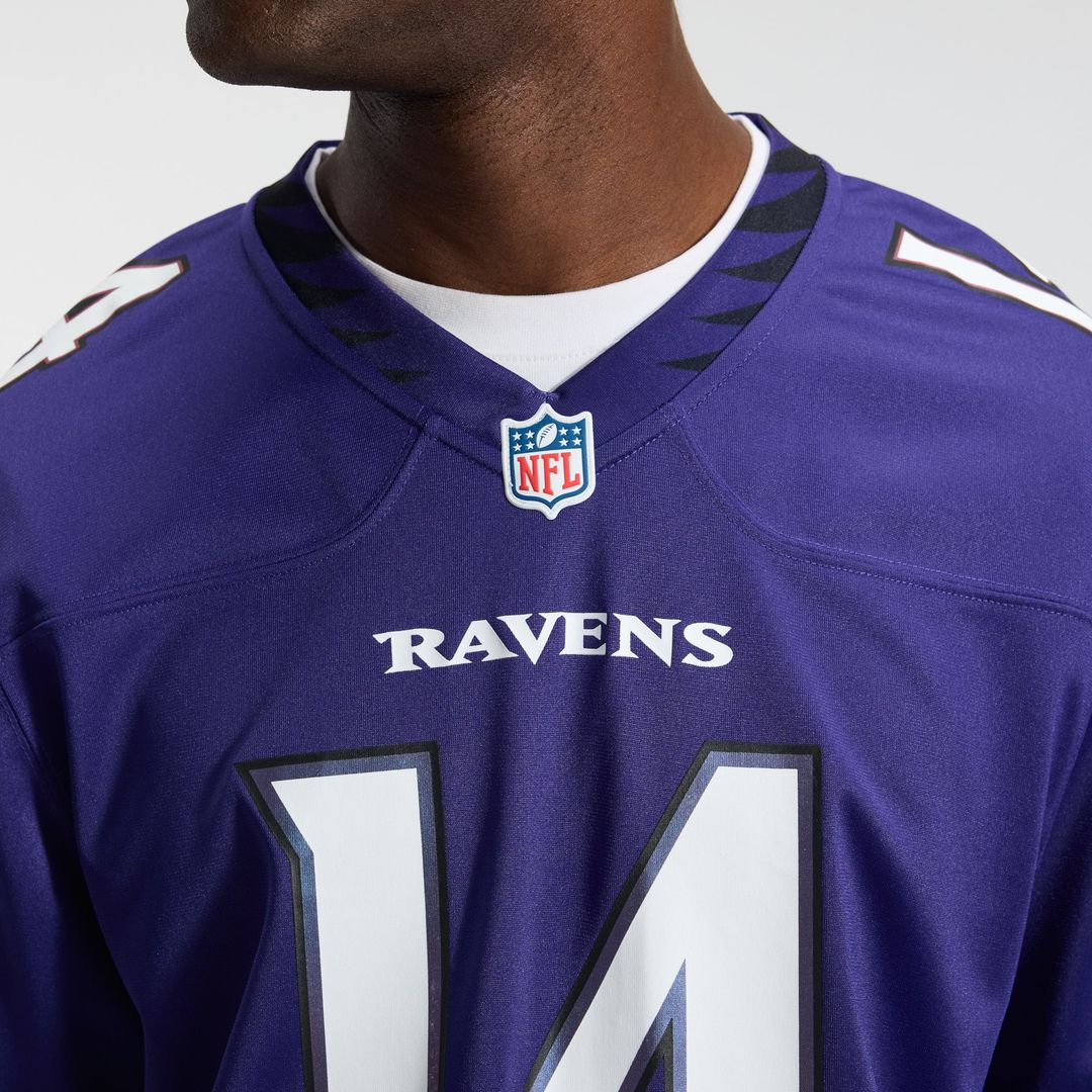 Kyle Hamilton Baltimore Ravens Team Game Jersey - Purple
