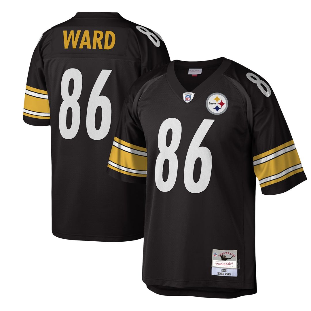 Hines Ward Pittsburgh Steelers Legacy Replica Jersey - Black