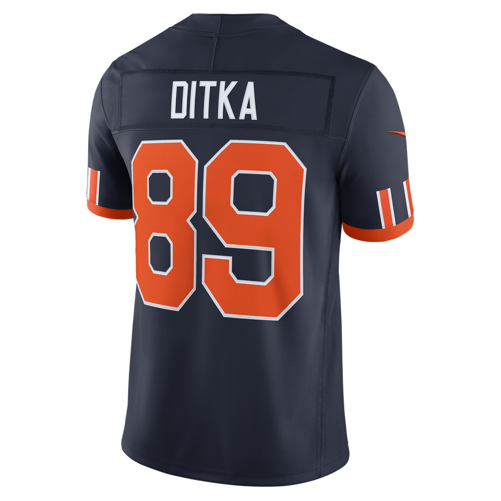 Mike Ditka Chicago Bears 2026 Rivalries Collection Game Jersey - Navy