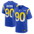 Earnest Brown IV Los Angeles Rams Team Game Jersey - Royal