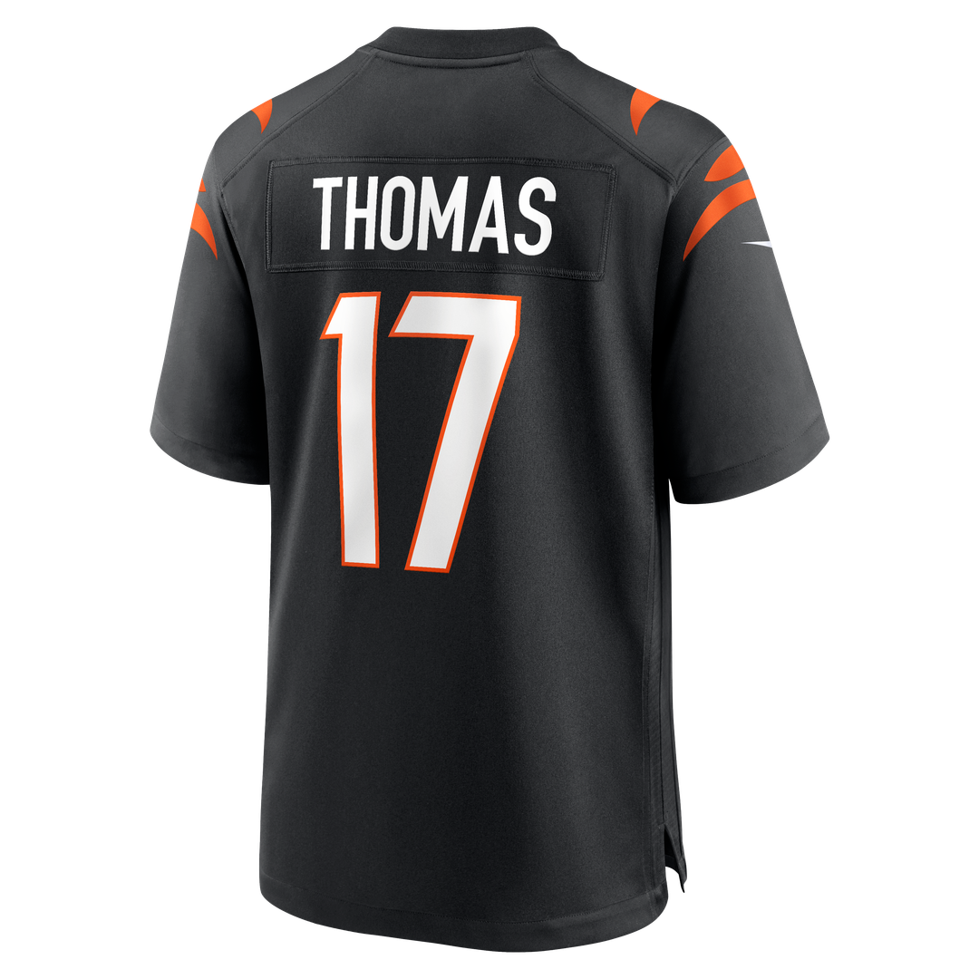 Noah Thomas Cincinnati Bengals Team Game Jersey - Black